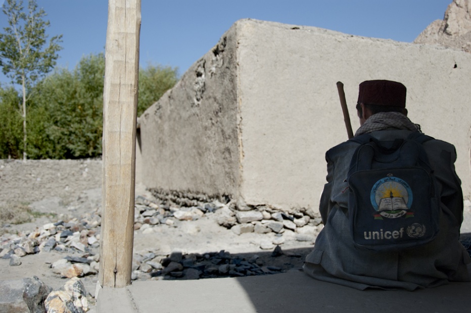 UNICEF boy, Wakhan Corridor 2011
A blind boy at a checkpoint